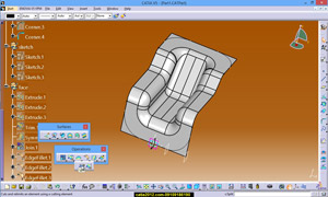 فیلم اموزش  مدل پیشرفته نرم افزار catia